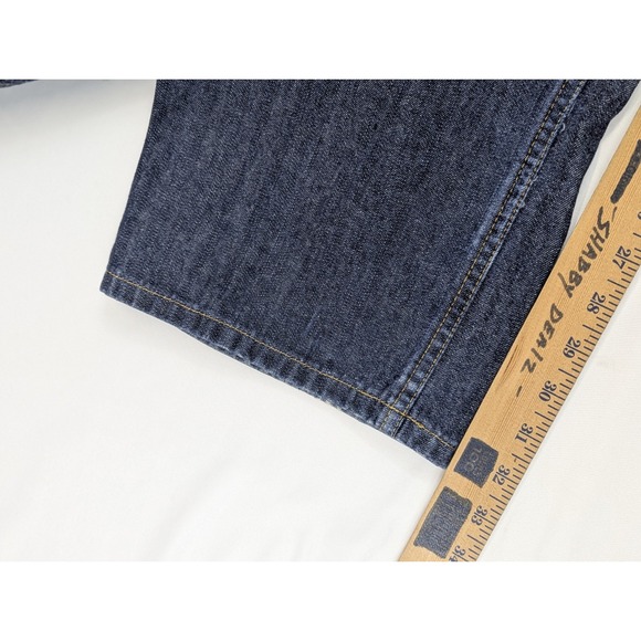 Ralph Lauren C-5 Polo Jeans Mens 36x32 Blue Denim Carpenter Dark Wash - Picture 10 of 12
